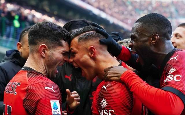 关于AC米兰在欧洲精英赛事中大获胜利的信息